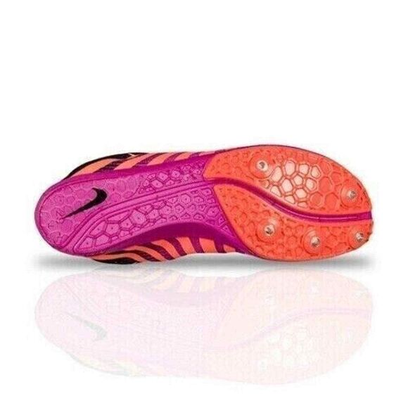 Nike Men\'s Zoom D Distance Racing Track Shoes Cleats 819164-601 Pink‎ Size 11.5